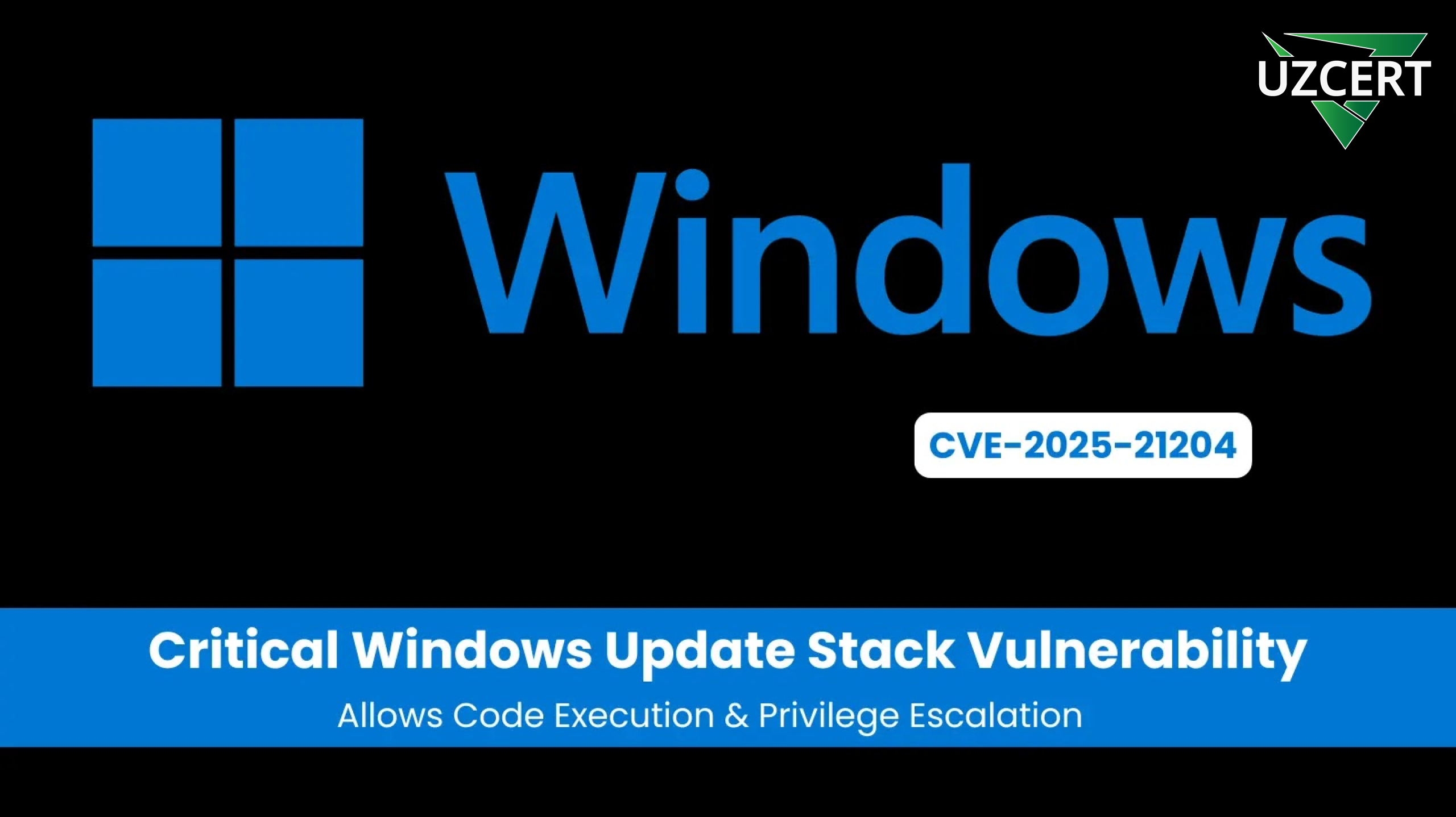 Windows yangilanish tizimidagi zaiflik kompyuteringizni tahdid ostiga qo‘ymoqda
