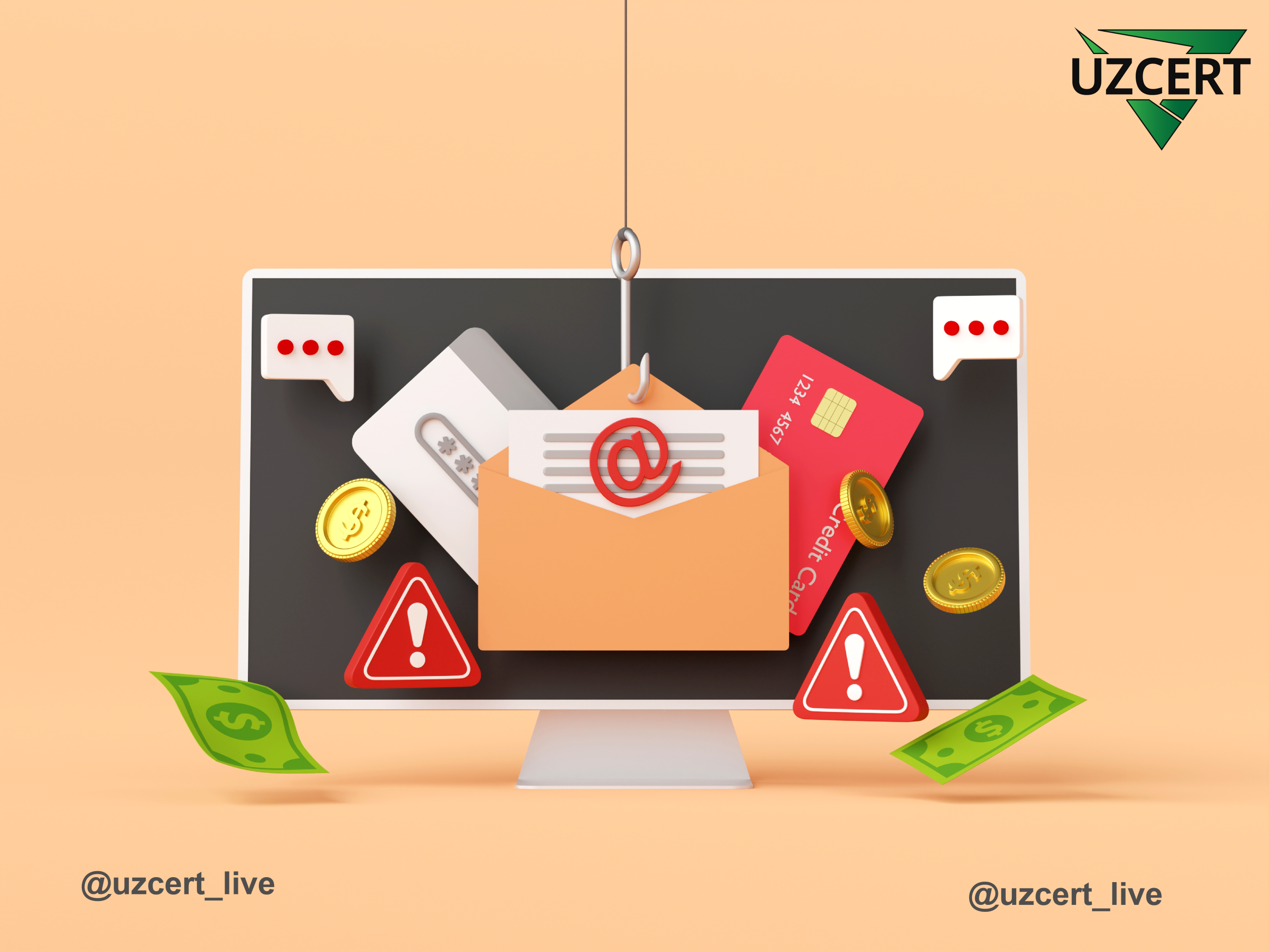 Davlat hamda xususiy sektor tashkilotlari xodimlari uchun muhim xavfsizlik ogohlantirishi!